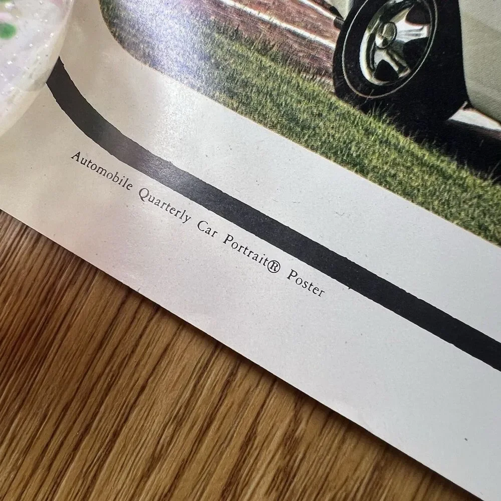 STUDEBAKER CARS 1904-1966 Vintage Original 1974 25x38 Wall POSTER Excellent